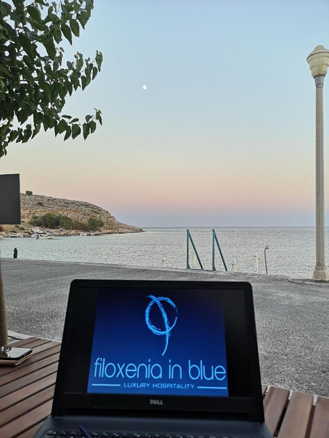 Relax Seaside House By Living In Blue Villa Haraki Exterior foto