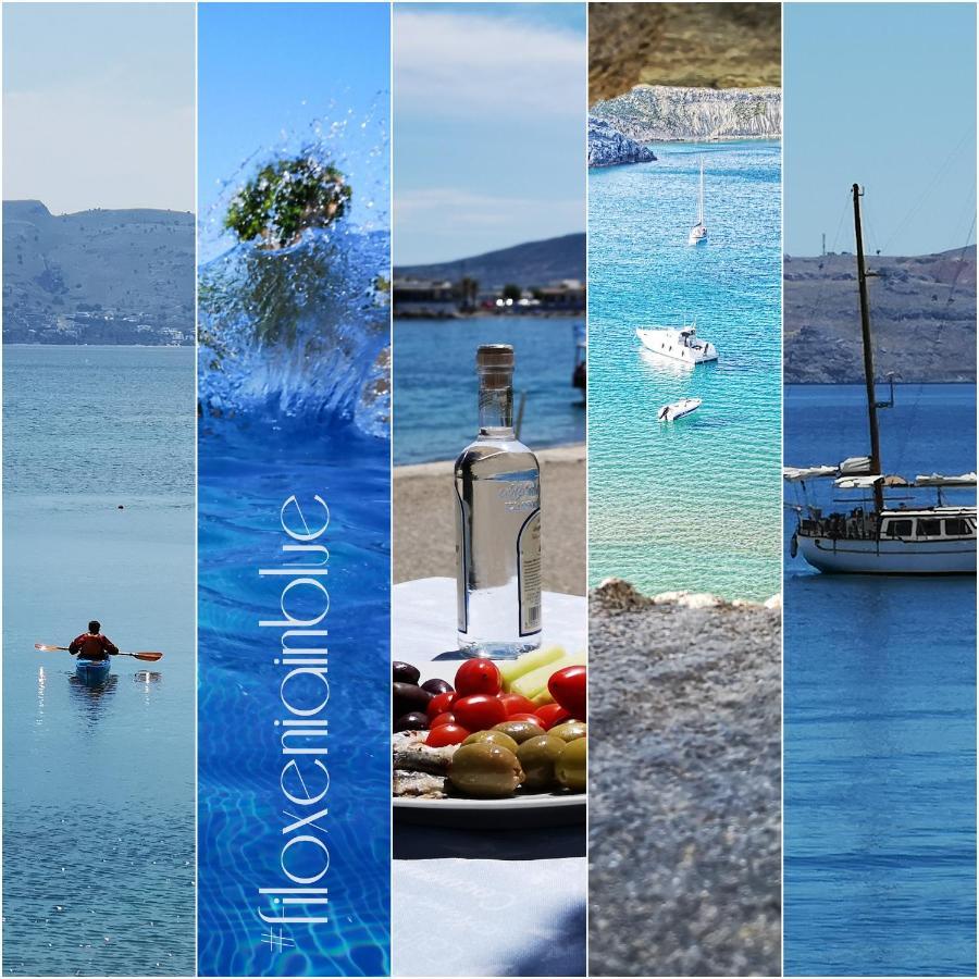 Relax Seaside House By Living In Blue Villa Haraki Exterior foto